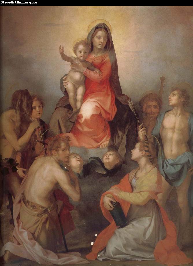 Andrea del Sarto The Virgin and Child with Saints